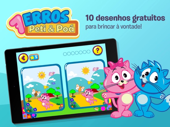 Jogo dos 7 Erros Peti & Poáのおすすめ画像1