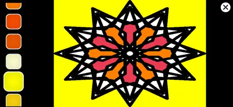 Mandala Design Colouring