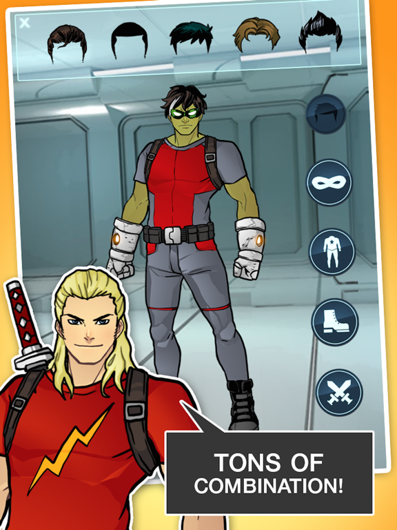 Screenshot #6 pour Super Hero Games - Create A Character Boys Games 2