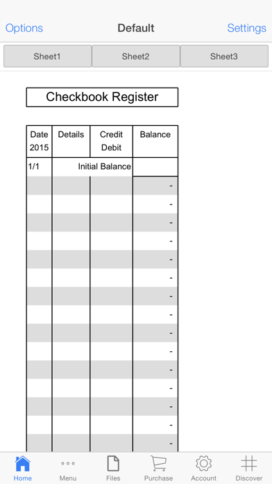 Screenshot #1 pour Money Log Book