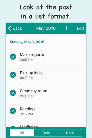 Donelist - Done list app screenshot 3
