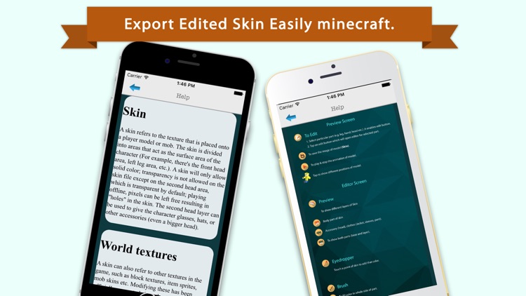 3D Boy Skin Editor For Minecraft PE+PC screenshot-4