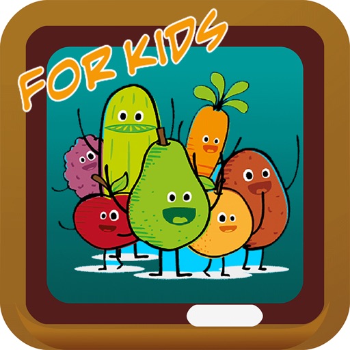 Chinese Language Learning App for Kids - Fruit vocabulary with Pinyin