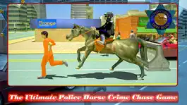 Game screenshot Police Horse Crime Chase 2016 – Escaped jailbirds, Alcatraz Prisoners n thoroughbred stallion patrol Racing Adventure mod apk