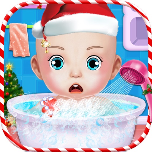 Christmas Baby Daycare Games - Bath Activities iOS App