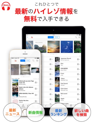 Screenshot #4 pour ハイレゾNews/最新ハイレゾ情報がまとめて見れる！