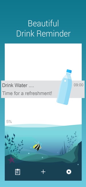 Image result for Drink Water Reminder - Aquarium