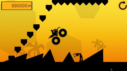 Screenshot #2 pour Coureur De Colline Sombre - Jeu De Course De Camio