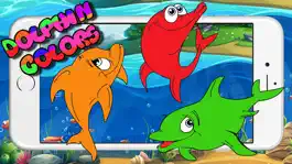 Game screenshot Dolphins Color Matching Test 2 3 4 5 6 Year Olds mod apk