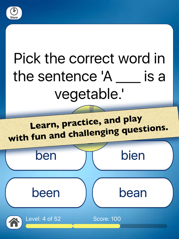 Screenshot #4 pour Spelling Practice: Commonly Confused Words Quiz