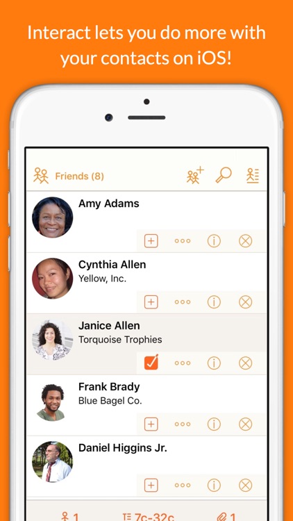 Interact Contacts - Do more with your Contacts!