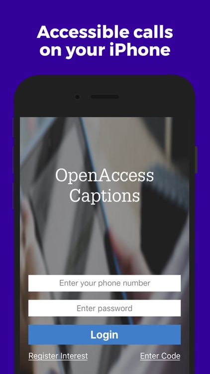 OpenAccess Captions