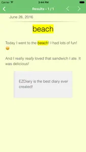 EZDiary - My Diary screenshot #5 for iPhone