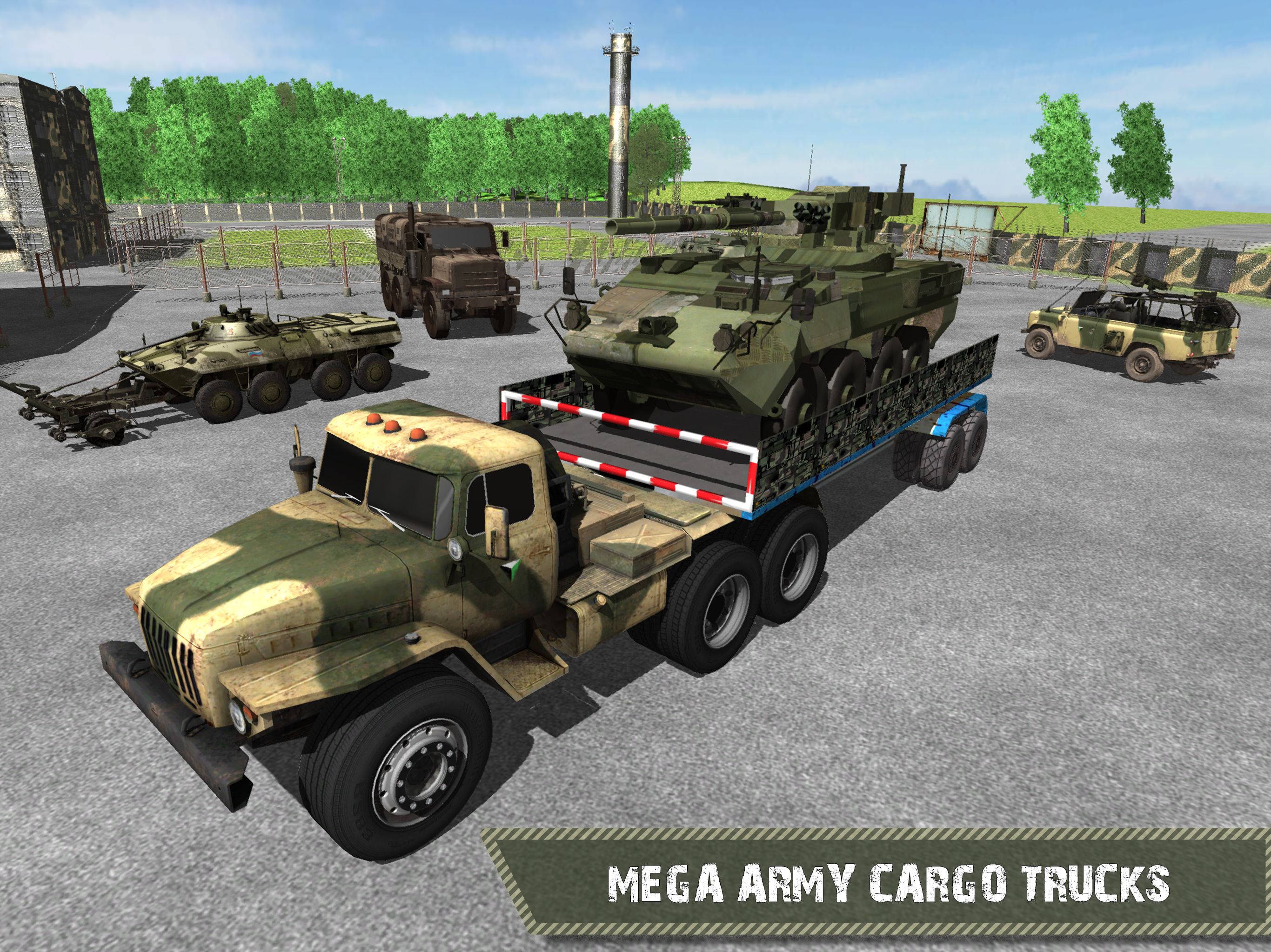 Army Cargo Truck Driver Transporter 2016
