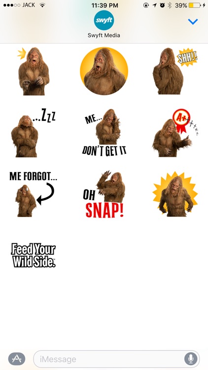 Jack Link's Stickers