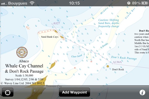 Marine Bahamas WaveyLine screenshot 4