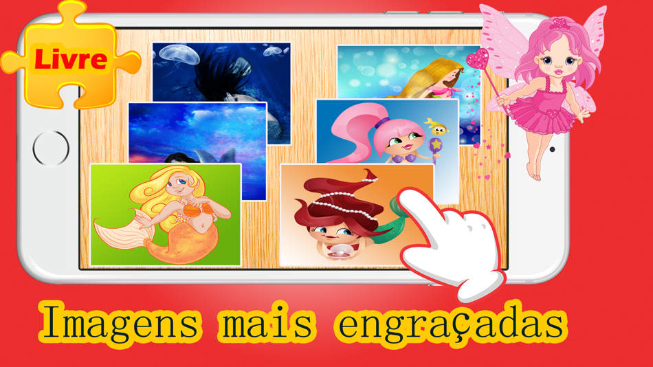 Quebra-Cabeça da Princesa Sereia no Jogos Educativos Grátis para Crianças e Jardim de Infância - 1.0 - (iOS)