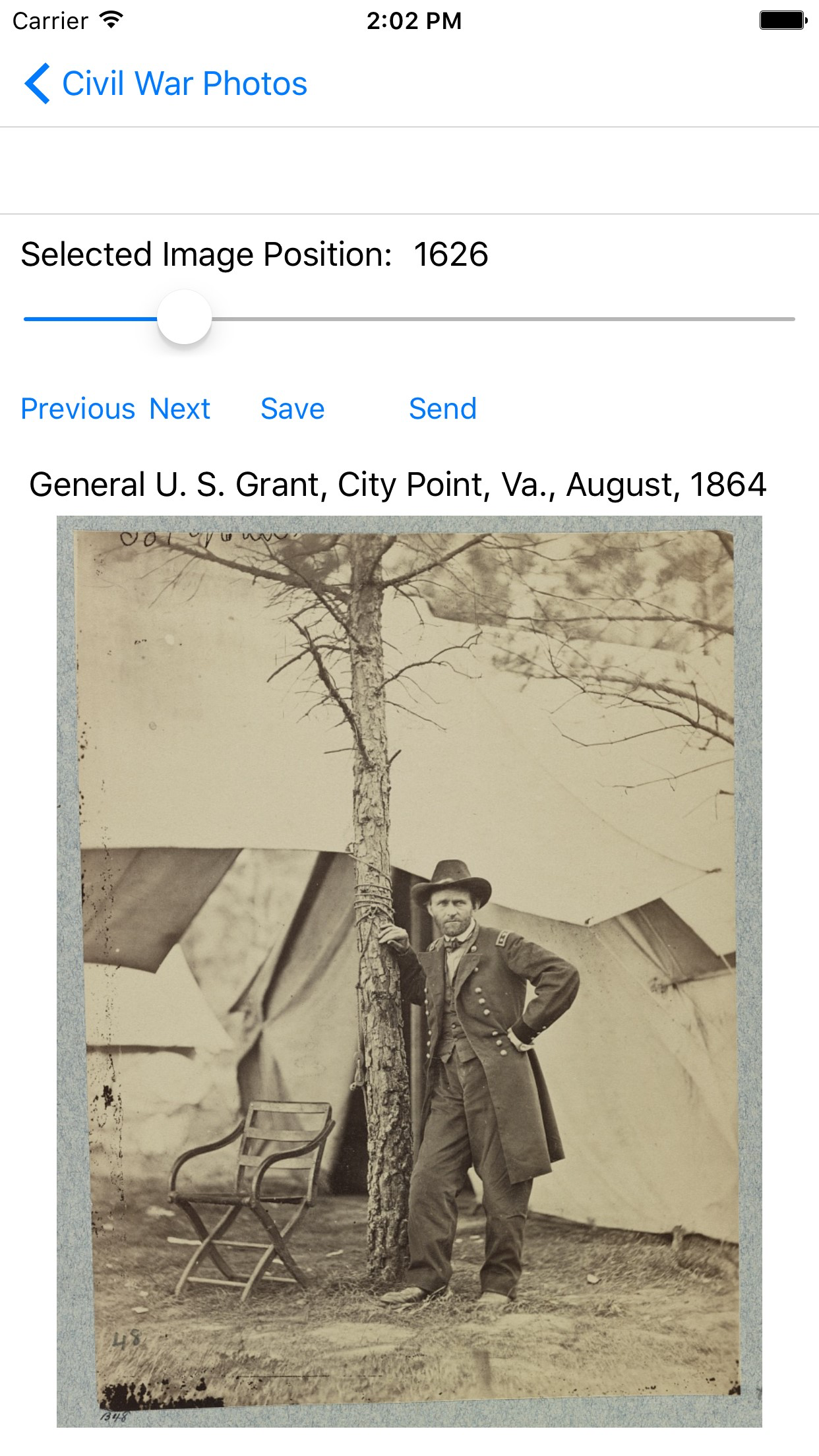 Civil War Photos