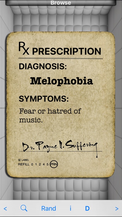 Phobia Compendium