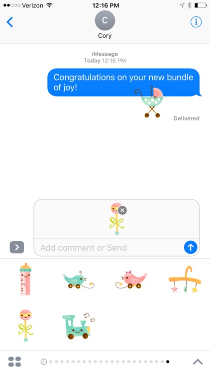 Oh, Baby Sticker Pack