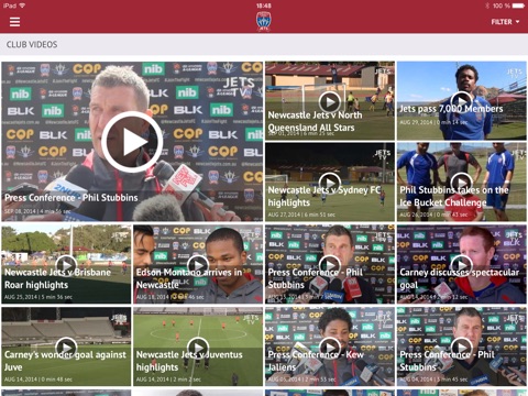 Newcastle Jets Official App screenshot 2