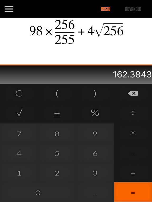 Screenshot #4 pour The Best Calculator