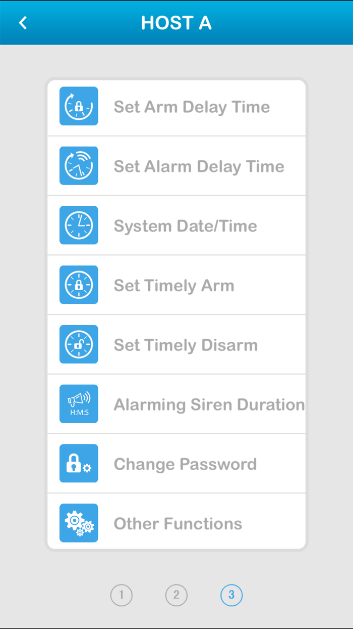 iAlarm system