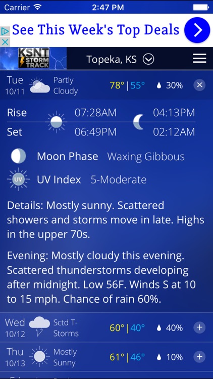KSNT Weather - Storm Track Topeka, Kansas screenshot-3