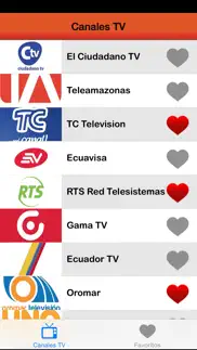 【ツ】programación tv (guía televisión) ecuador • esta noche, hoy y ahora (tv listings ec) iphone screenshot 1