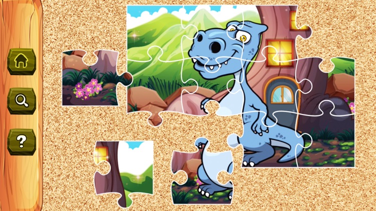 Dino Puzzle Jigsaw Games - Dinosaur Puzzles