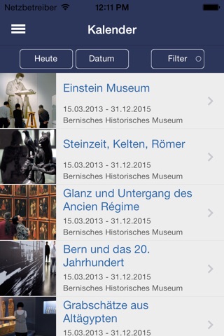 Museen Bern screenshot 2