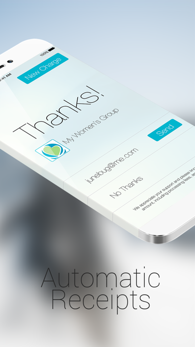 Givebox Swipe or Scan cards screenshot
