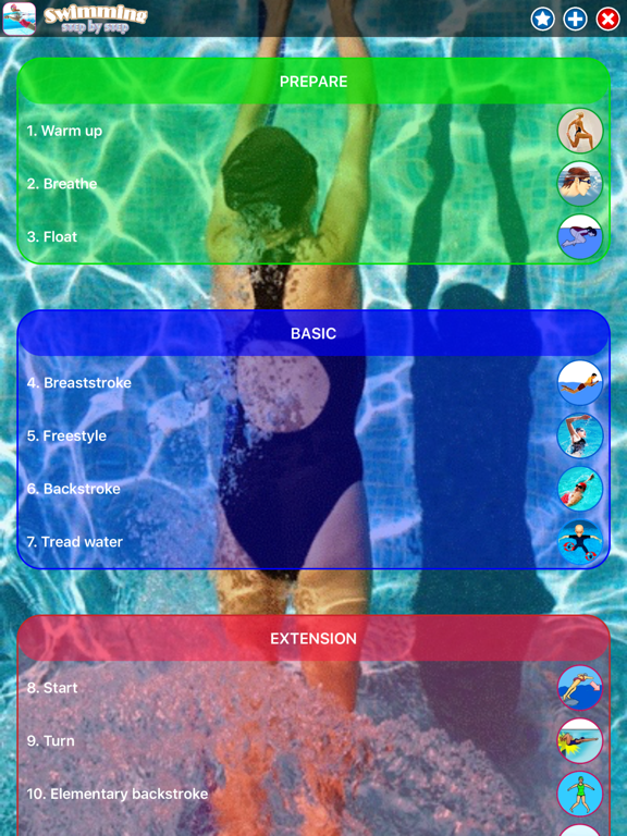 Screenshot #4 pour Swimming Step by Step