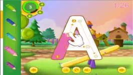 Game screenshot ABC English Alphabet drawing Tracing for kid mod apk