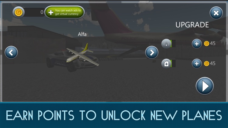 Police Plane Car Transporter screenshot-3