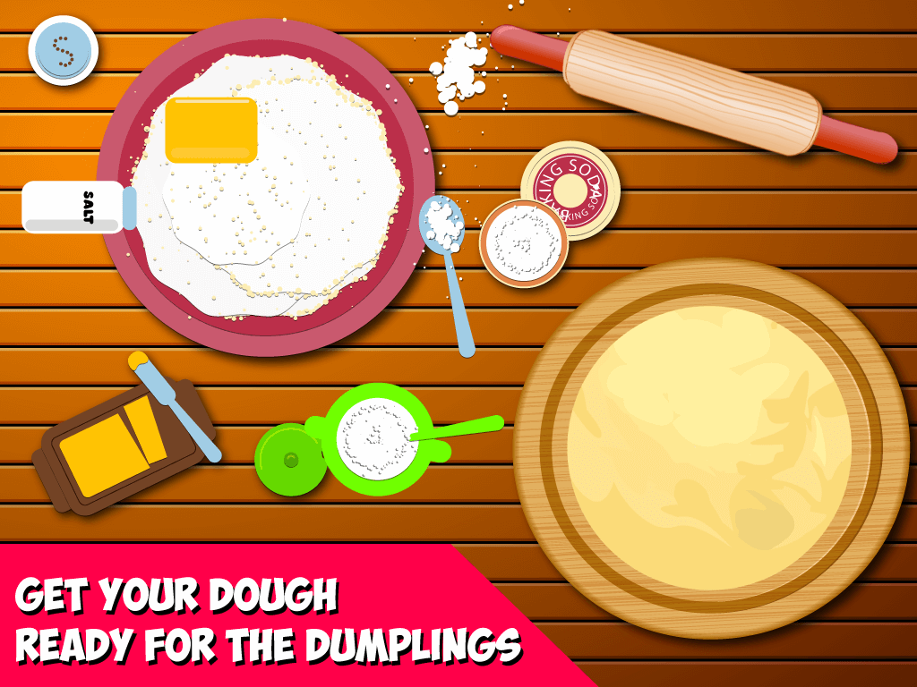Dumpling Cooking Kitchen - Little Girls Chef Game screenshot 7