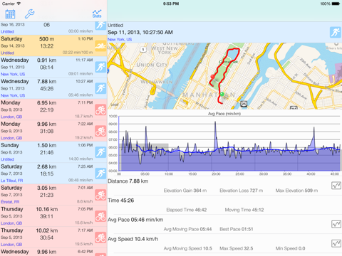 Screenshot #4 pour ConnectStats -