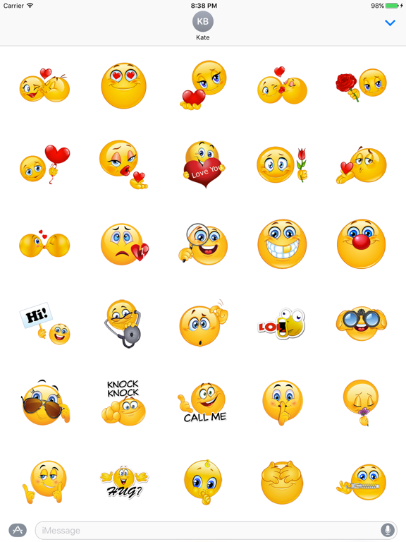 Screenshot #5 pour Adult Emojis Stickers Pack for Naughty Couples