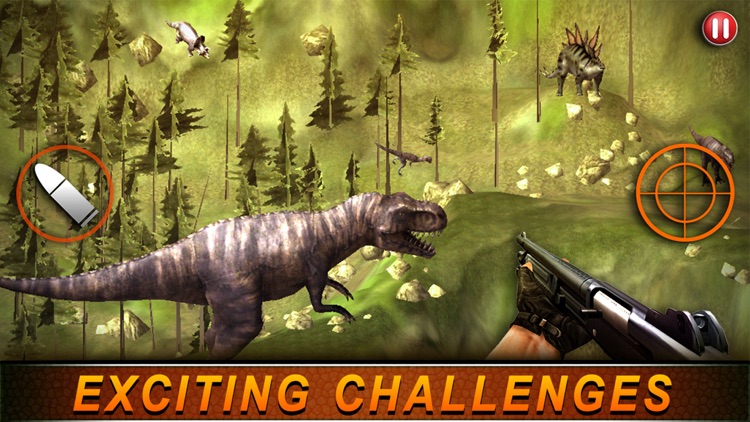 T-Rex Hunting Season 2016:Dino Hunter Survival Mission in Jurassic Island screenshot-4