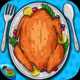 Turkey - Thanksgiving Baby Chef Girls & Teens app icon