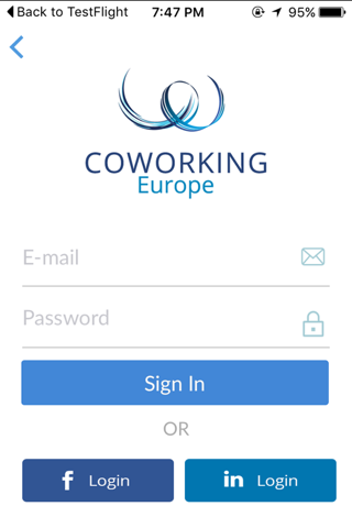 Screenshot of Coworking Europe