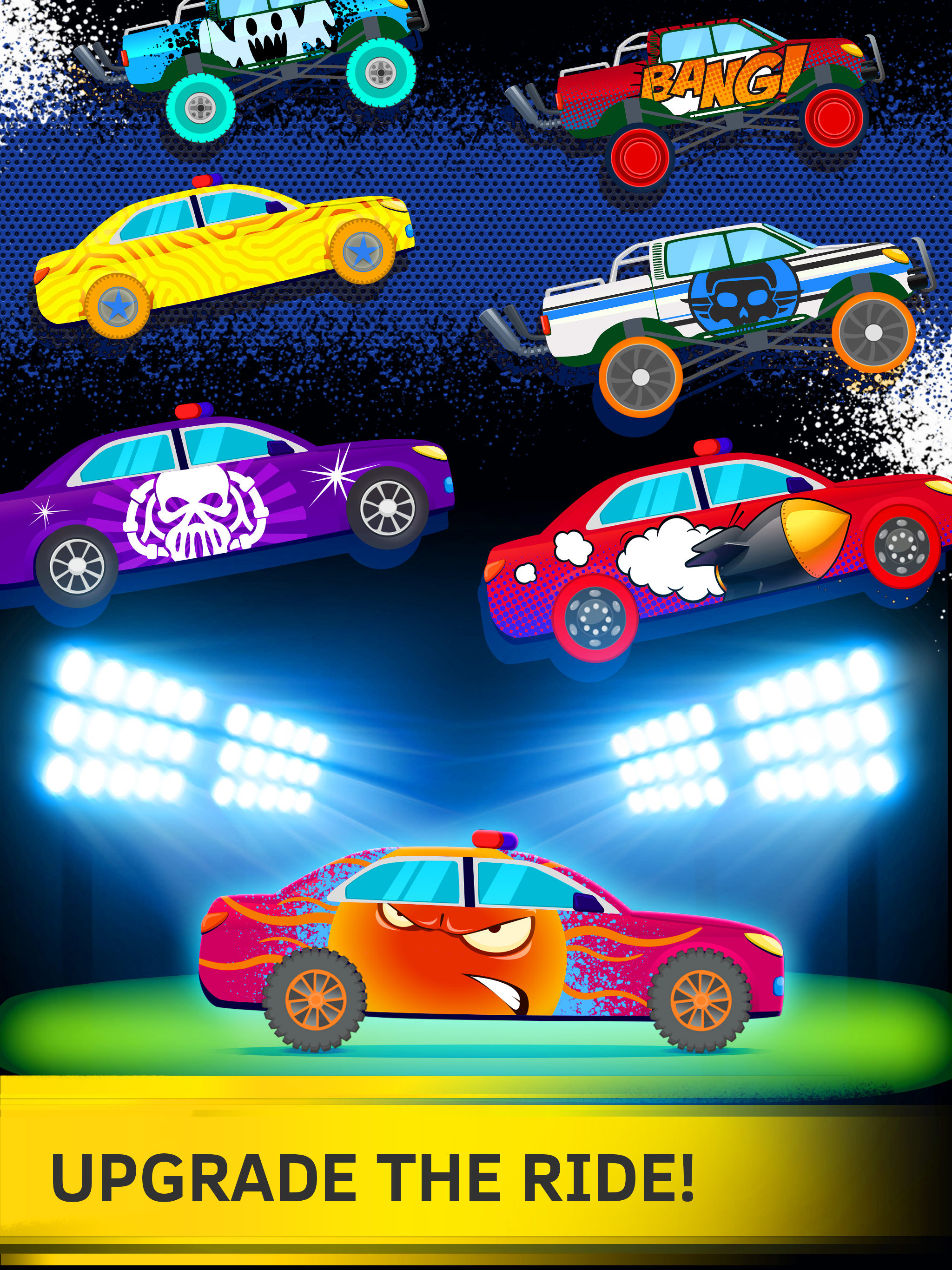 2 Player Car Race Games. Demolition derby car