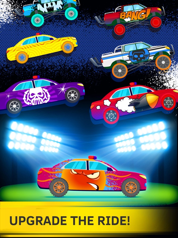 2 Player Car Race Games. Demolition derby car screenshot 5