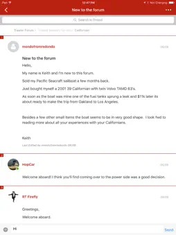 Trawler Boating Forums screenshot 5