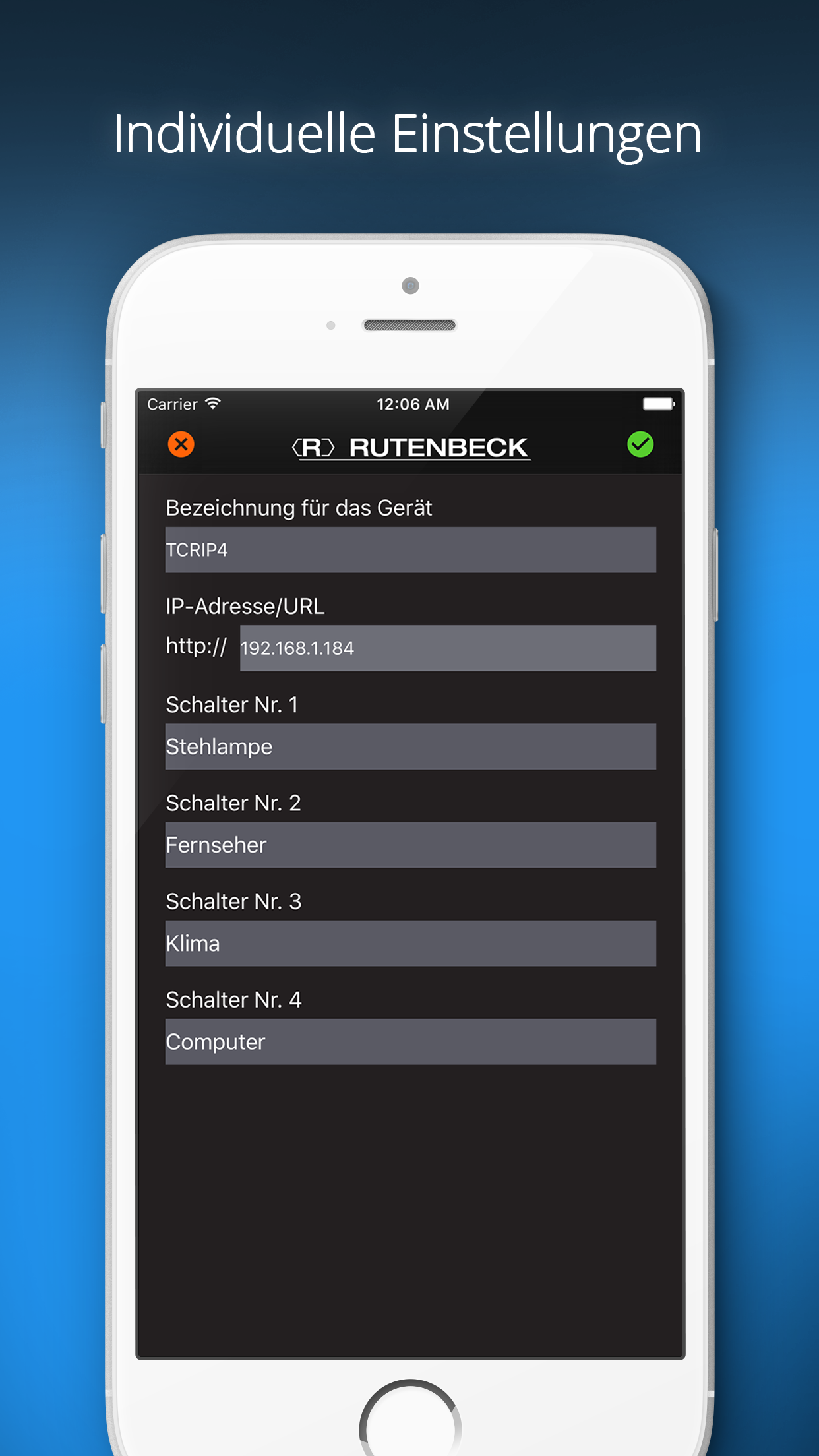Rutenbeck Remote