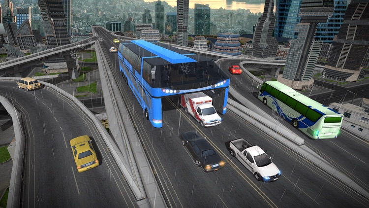 Elevated China Bus Driving screenshot-4