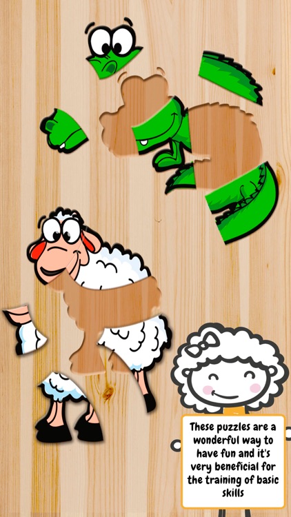 Animal Wooden Puzzle Blocks