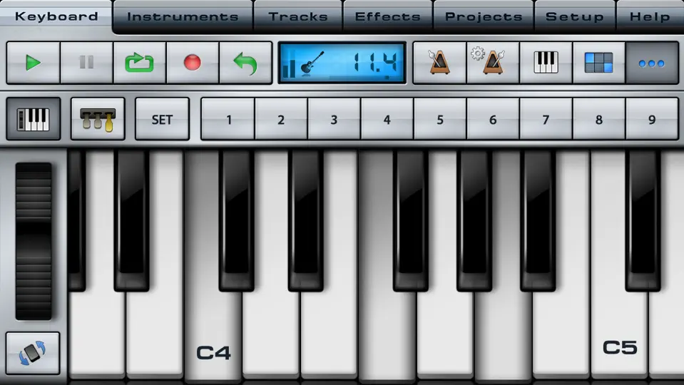 Screenshot von Music Studio Lite auf dem iPhone 1