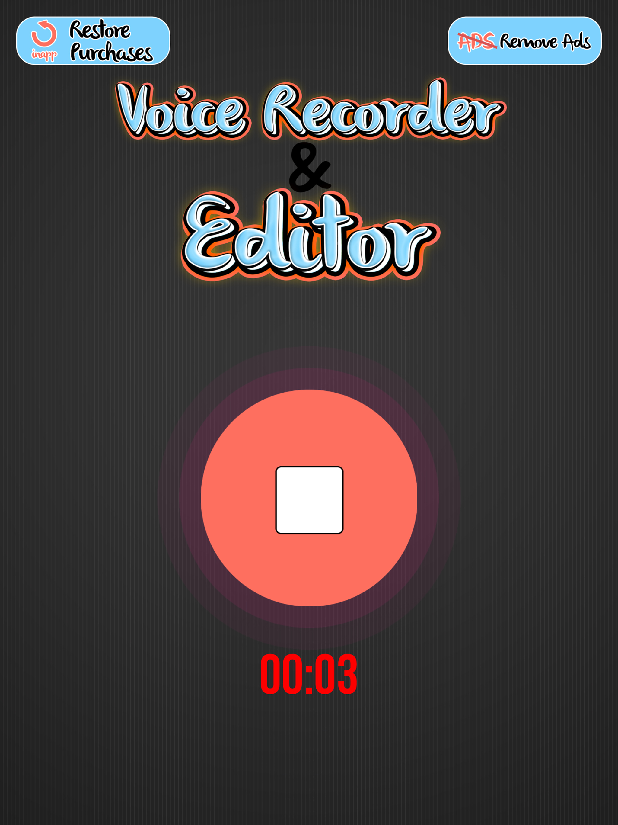 Voice Recorder and Editor – Best Voice Changer and Ringtone Maker with Cool Sound Effects screenshot 10