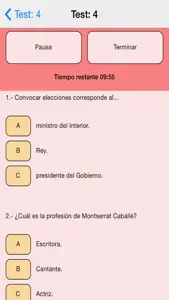 Examen Nacionalidad Española screenshot #5 for iPhone